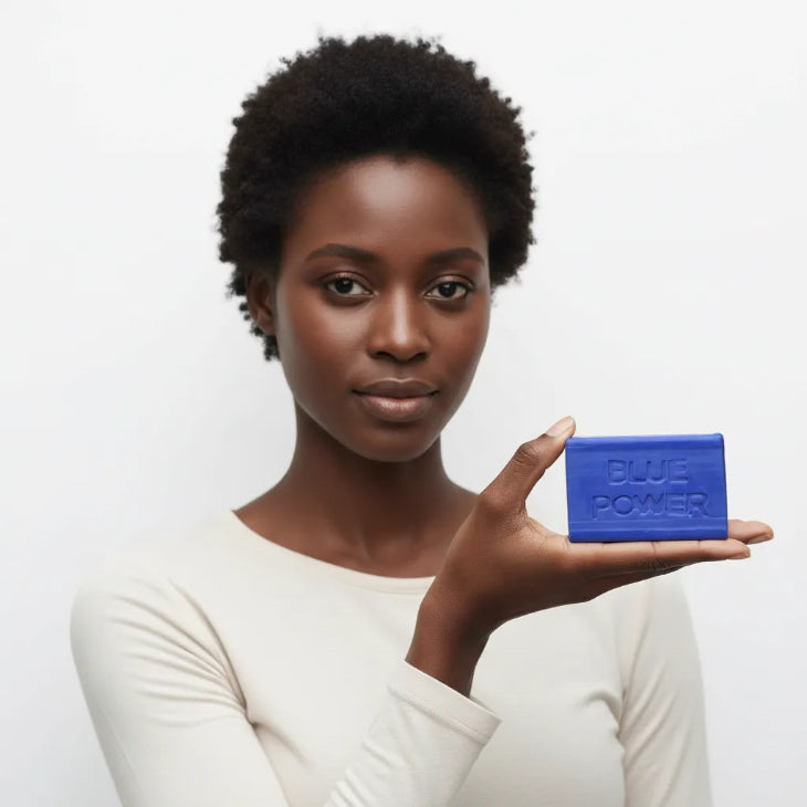 Blue Handmade Soap