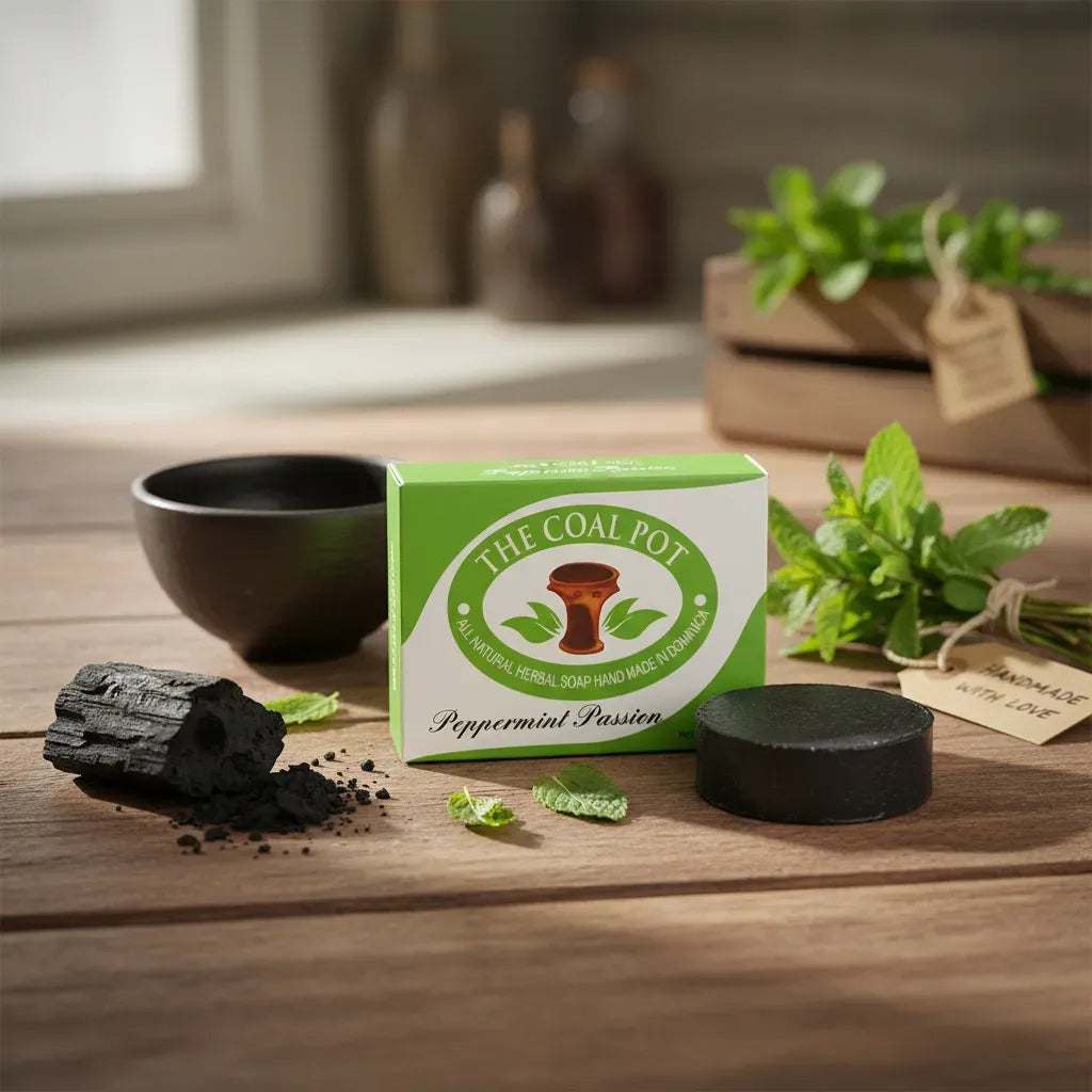 Bath Soaps/Coal Pot