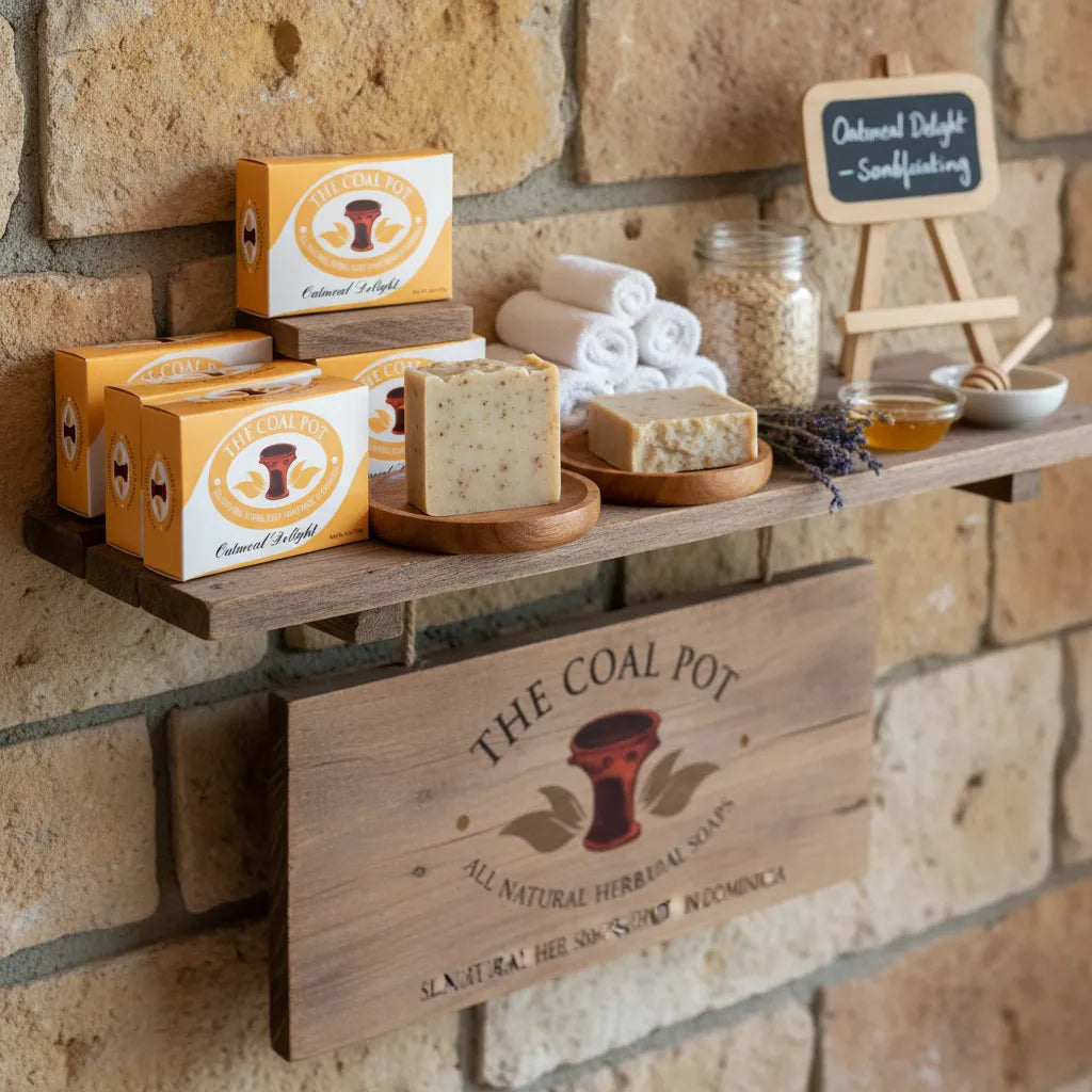 Bath Soaps/Coal Pot