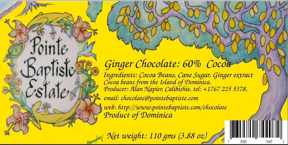 Dark Chocolate110g (Pointe Baptist Estate)