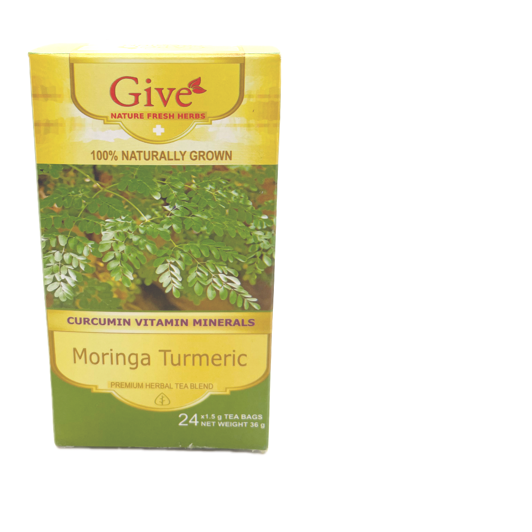 100% Naturally Grown Teas by Give