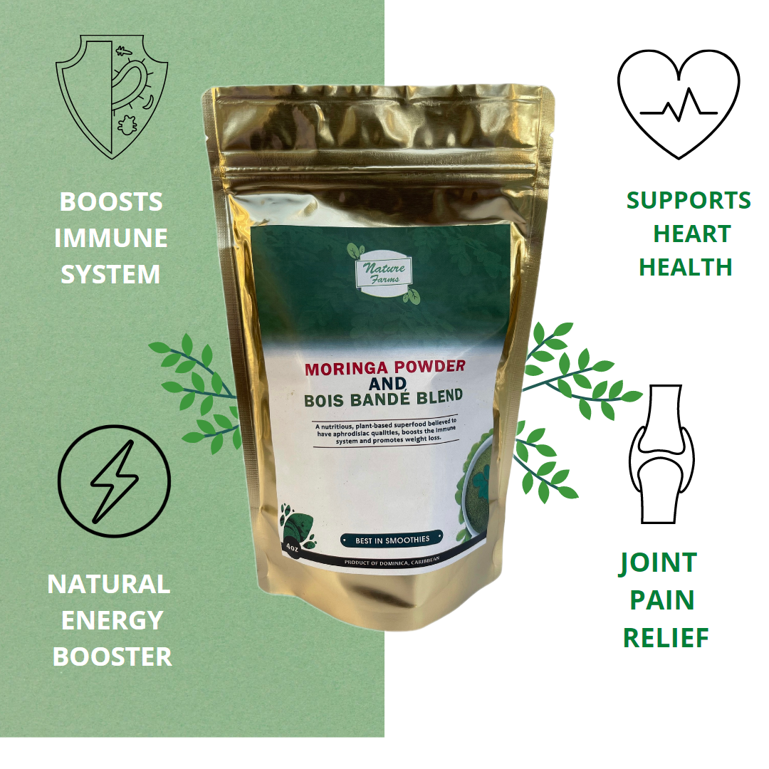 Premium Moringa Powder and Bois Bandé - Nature Farms