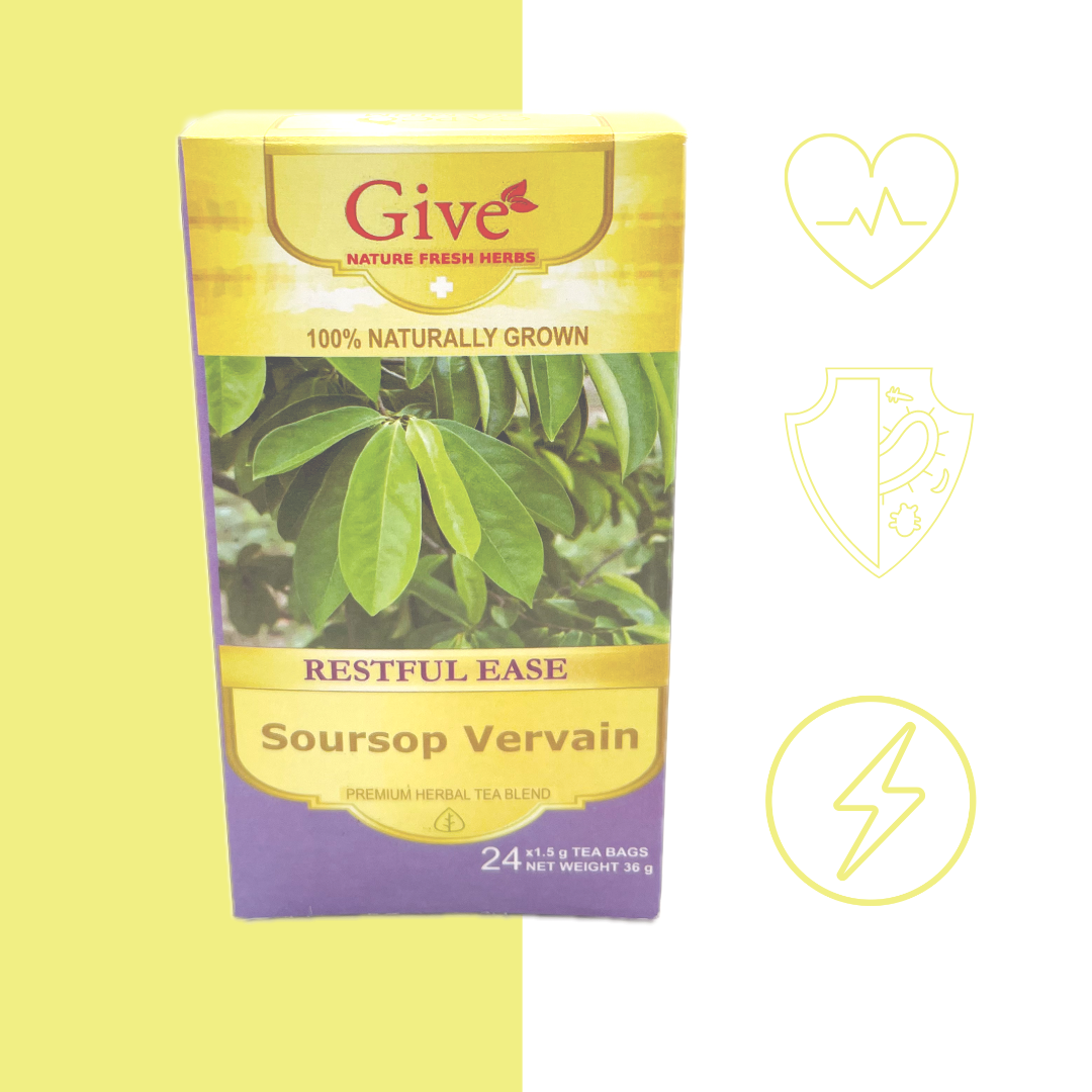 100% Naturally Grown Teas by Give