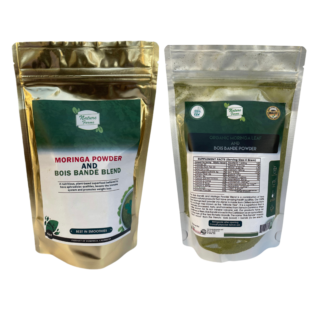 Premium Moringa Powder and Bois Bandé - Nature Farms