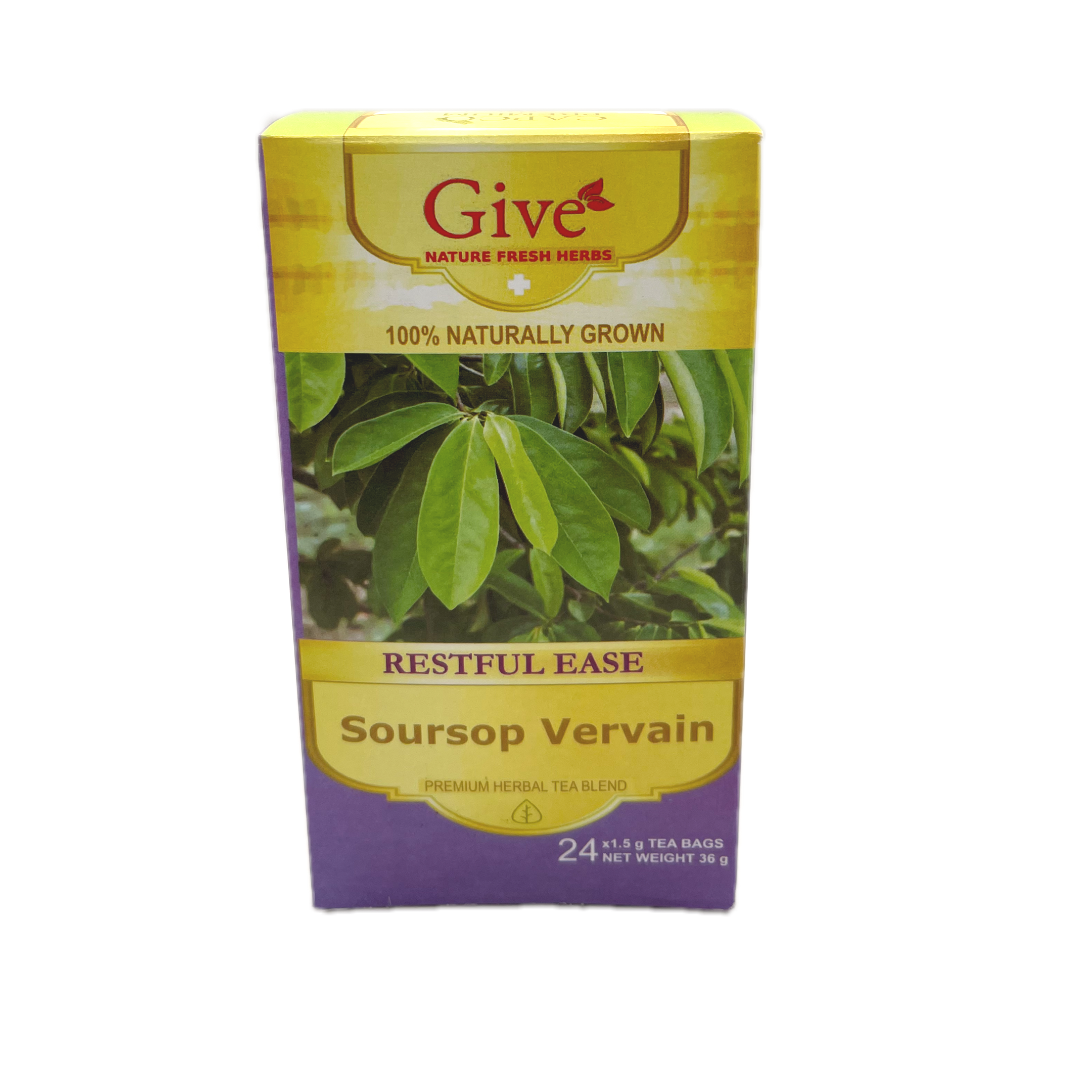 100% Naturally Grown Teas by Give