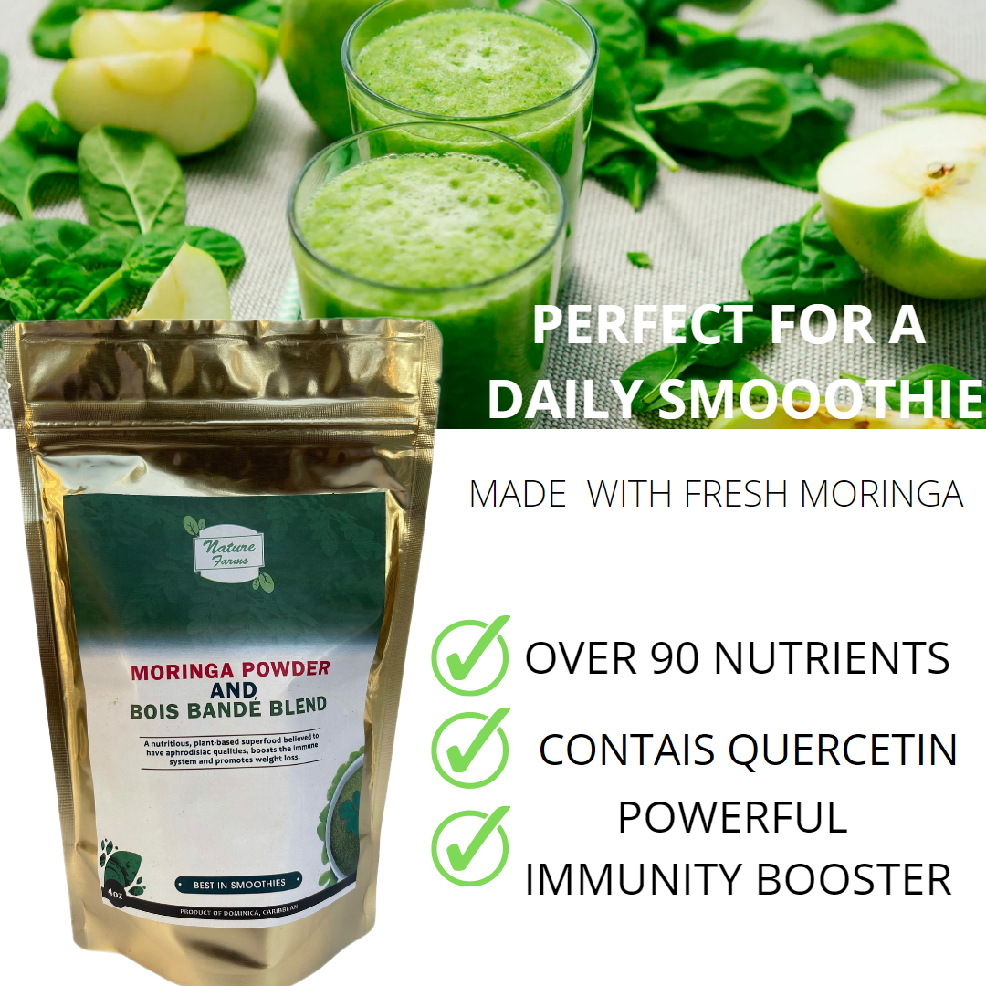 Premium Moringa Powder and Bois Bandé - Nature Farms