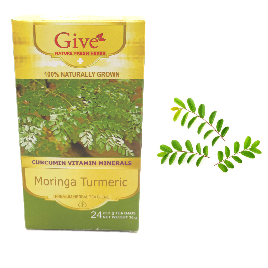 100% Naturally Grown Teas by Give