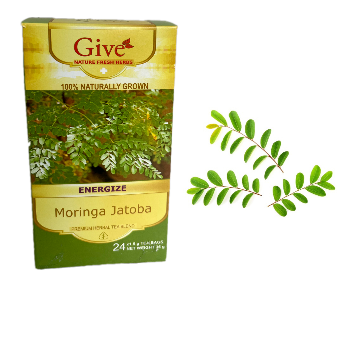 100% Naturally Grown Teas by Give