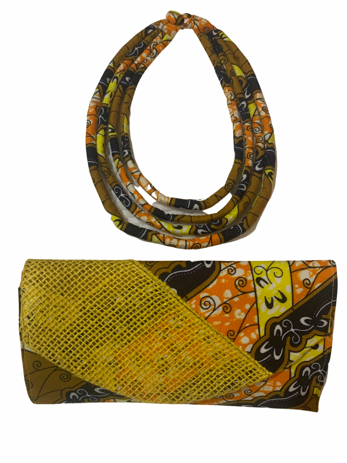 Necklace sets and Clutch/Rosemond's Creole Sewing Shop freeshipping - Buydominicaonline.com