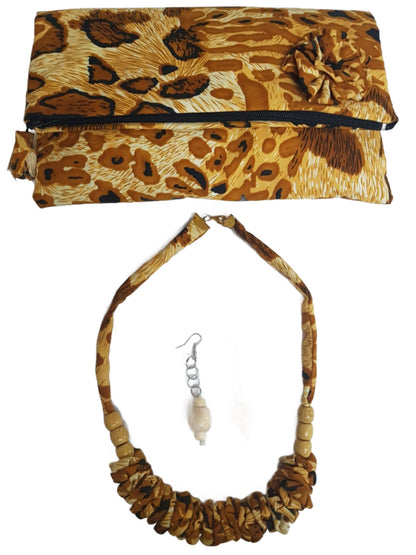 Necklace sets and Clutch/Rosemond's Creole Sewing Shop freeshipping - Buydominicaonline.com