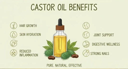 Castor Oil: Nature's Healing Remedy for Skin and Hair