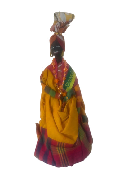 Dominica Cloth Dolls in Wob Dwiyet