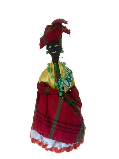 Dominica Cloth Dolls in Wob Dwiyet