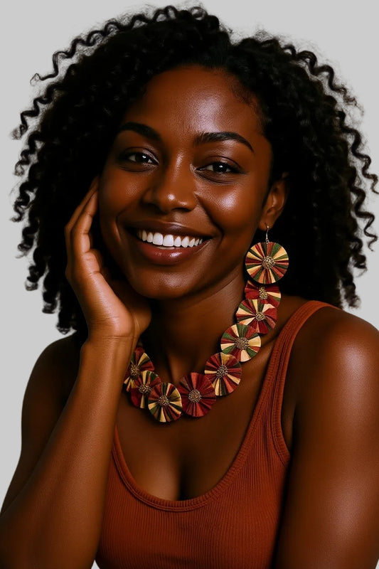 Necklace Sets, Broaches and Earrings