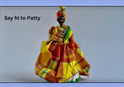 Dominica Cloth Dolls in Wob Dwiyet