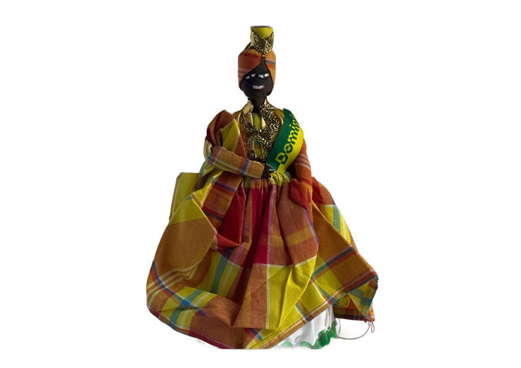 Dominica Cloth Dolls in Wob Dwiyet