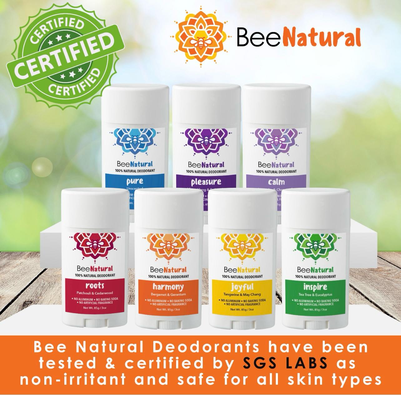 100% Natural Deodorant/Bee Natural