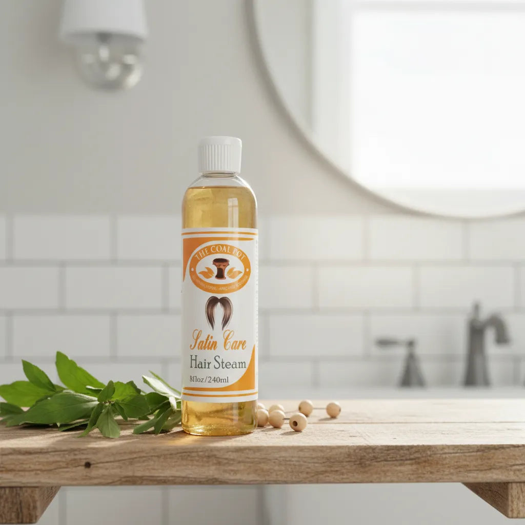 Satin Care Hair Oil/Coal Pot