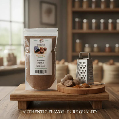 Grated and Whole Nutmeg by Cafe Locale