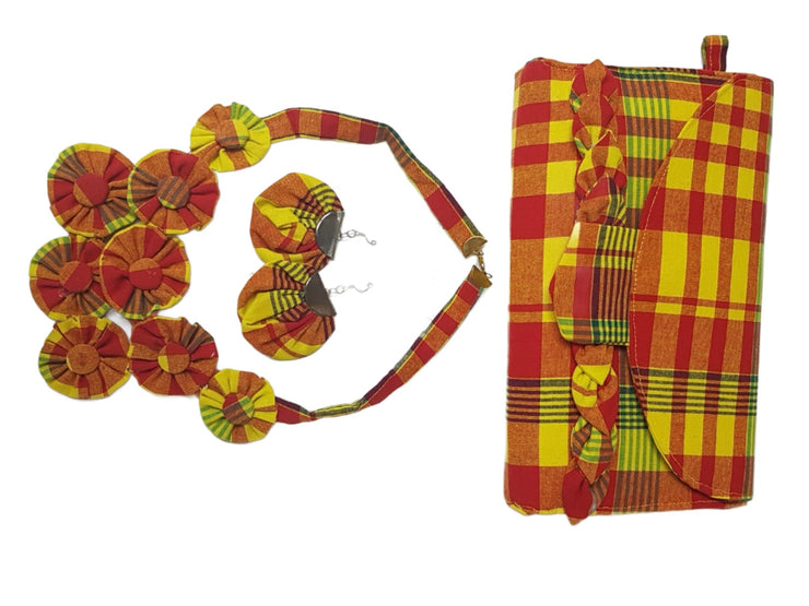 Necklace sets and Clutch/Rosemond&