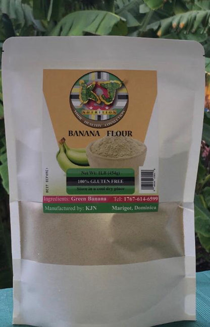 KJ Nutrition/Natural Flour (Breadfruit, Banana and Sweet Potatoes) freeshipping - Buydominicaonline.com