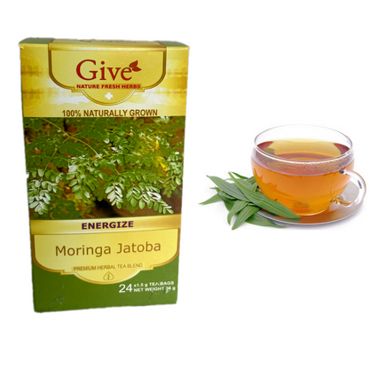 100% Naturally Grown Teas by Give