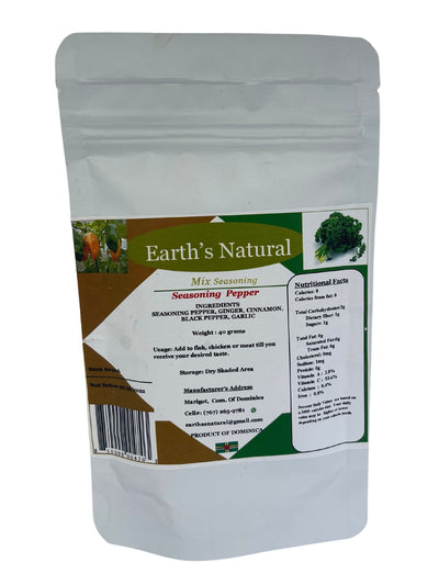 Mix Seasoning Pepper/Earth’s Natural freeshipping - Buydominicaonline.com