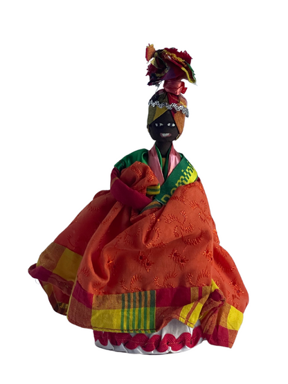 Dominica Cloth Dolls in Wob Dwiyet