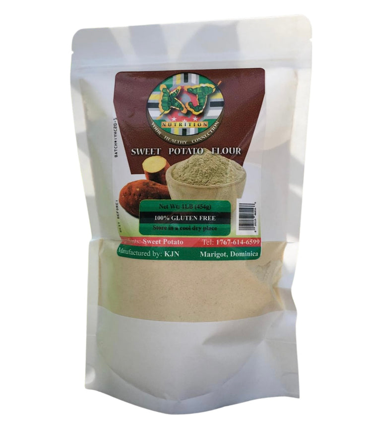 KJ Nutrition/Natural Flour (Breadfruit, Banana and Sweet Potatoes) freeshipping - Buydominicaonline.com