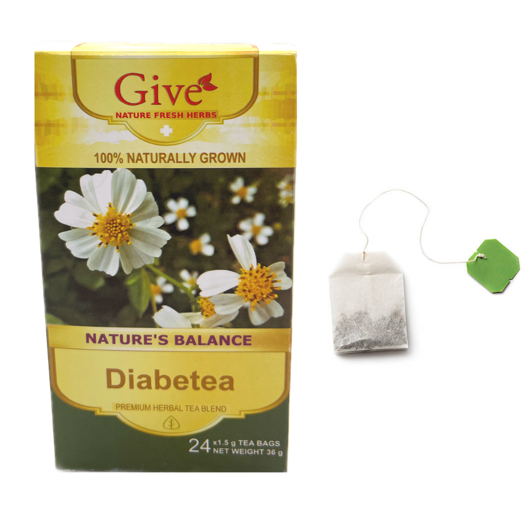 100% Naturally Grown Teas by Give