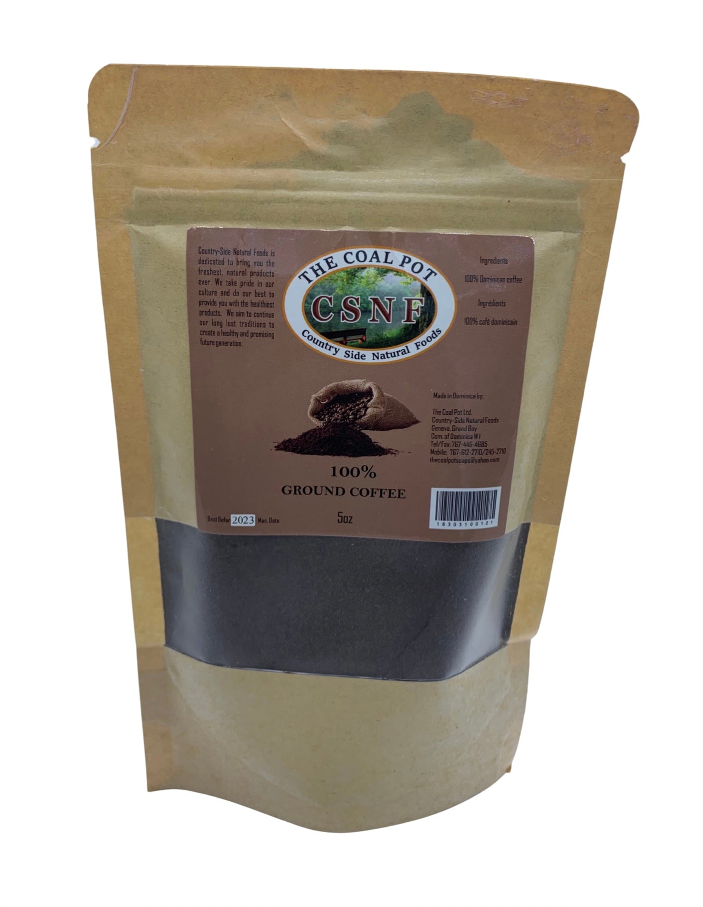 100% Ground Coffee/Coal Pot freeshipping - Buydominicaonline.com