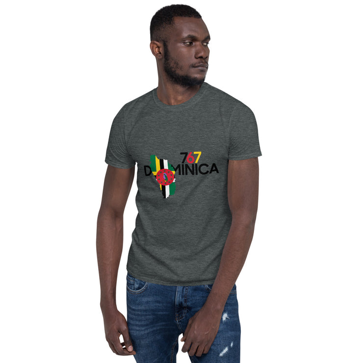 Dominica Inspired/Short-Sleeve Unisex T-Shirt/Print by Kervin George freeshipping - Buydominicaonline.com